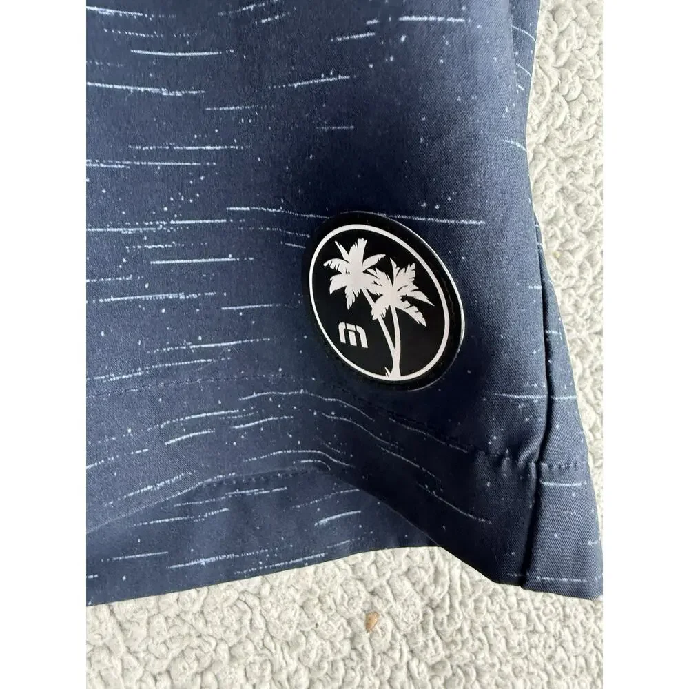 Travis Mathew Men’s Solo Trip 9” Shorts Dress Blues 30